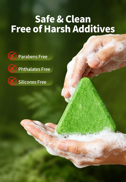 120g Usman Grass & Platycladus Shampoo Soap Strengthen Hair Root Growth Shampoo Bar Natural Herbal Hair loss treatment Hair Care